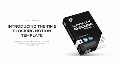 Notion Time Blocking Template gallery image