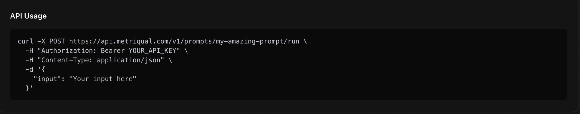Metriqual - Screenshot 4 showing product features and functionality