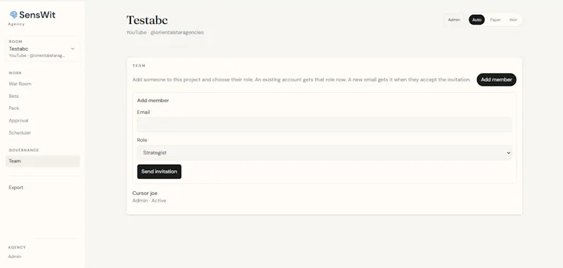 SensWit — Content Decision Intelligence screenshot 8