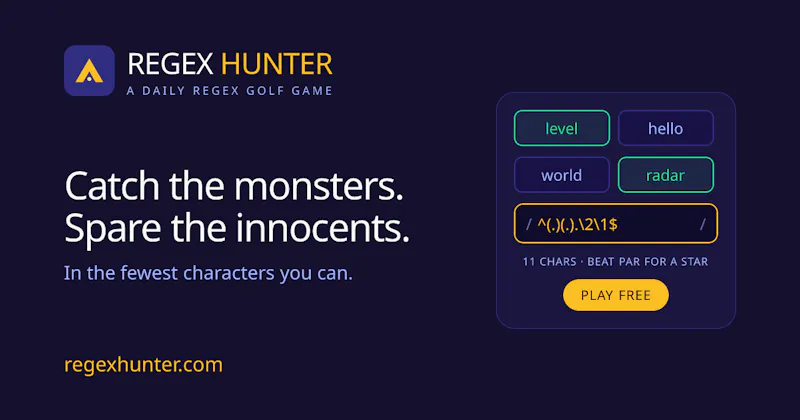 Regex Hunter screenshot 1