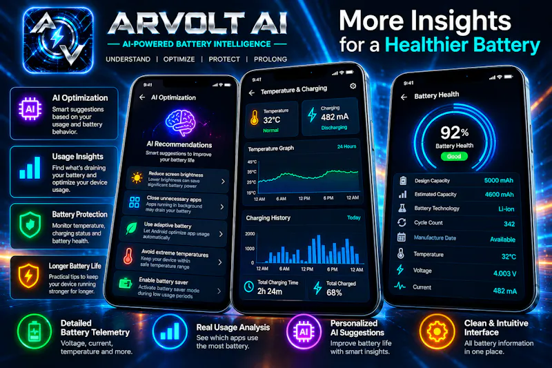 Arvolt AI – AI-Powered Battery App screenshot 4