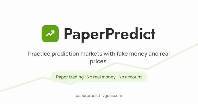 PaperPredict screenshot 1