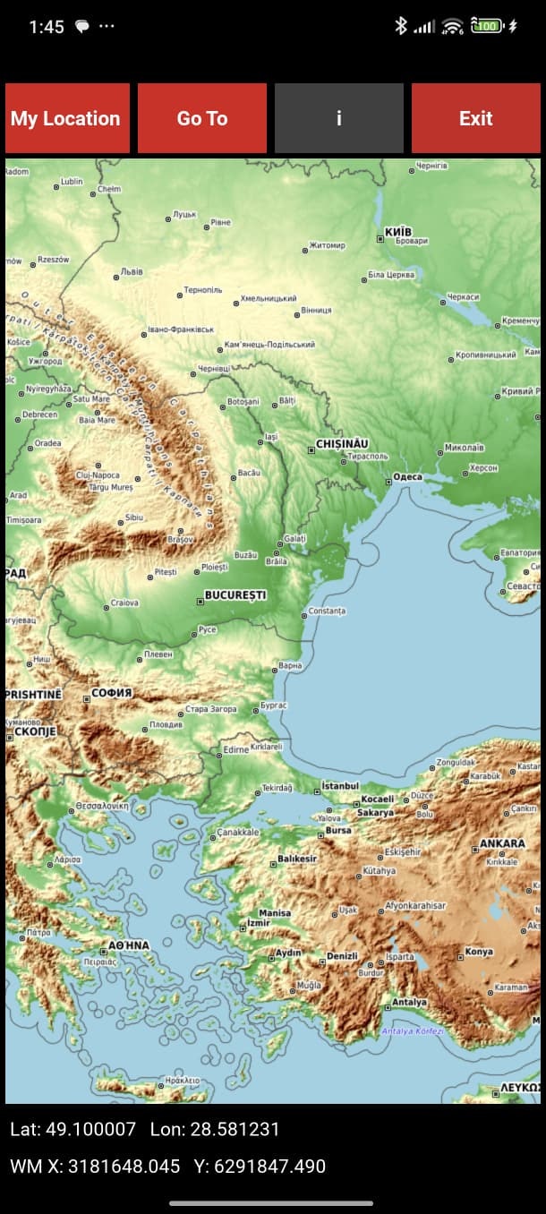 Média Maproam - Mappage léger avec Web Mercator et positionnement intelligent 5