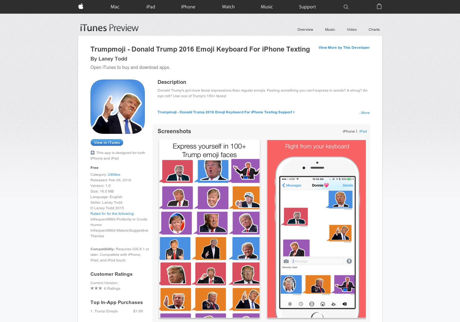 Trumpmoji gallery image