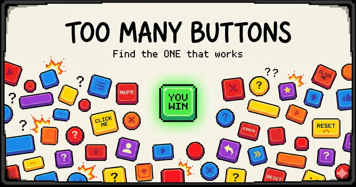 Too Many Buttons