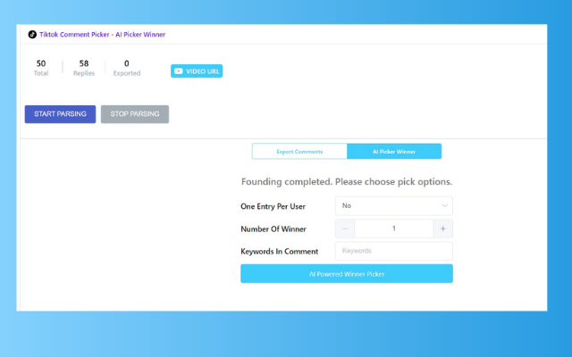 Mídia 2 de Picker de comentários de Tiktok - TIKTOK Tool for Picker Giveaway ou vencedores do concurso