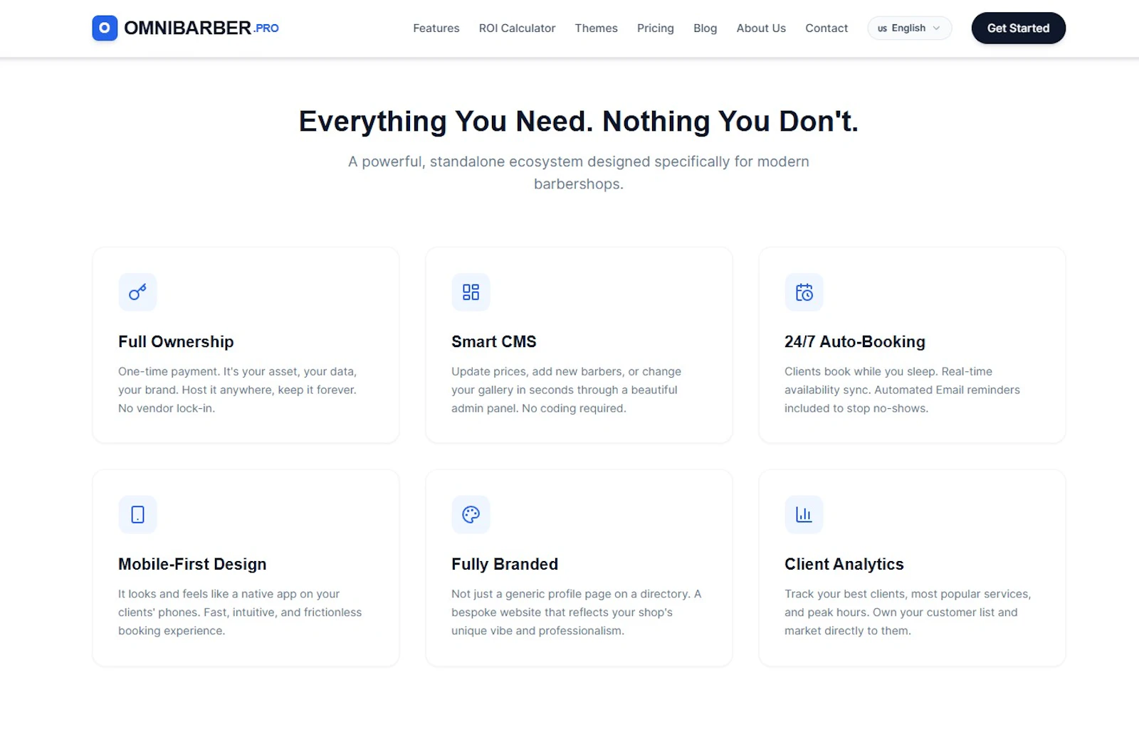 OMNIBARBER The Booking System you need screenshot 4