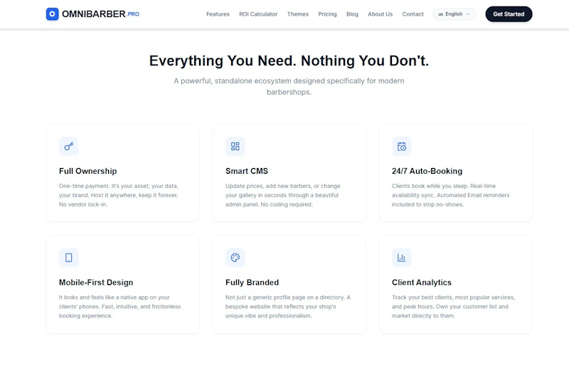 OMNIBARBER The Booking System you need screenshot 4