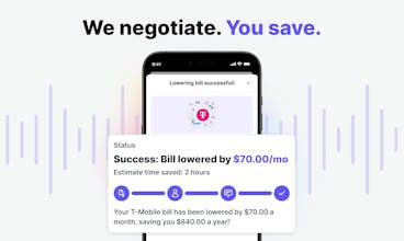 AI Bill Negotiation by Kudos gallery image