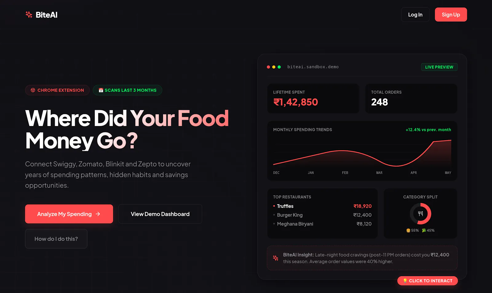 Bite AI screenshot 1