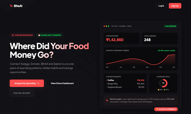 Bite AI screenshot 1
