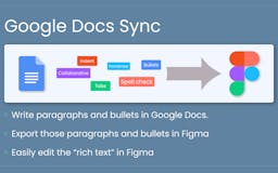 Google Docs Sync - Figma Plugin media 2