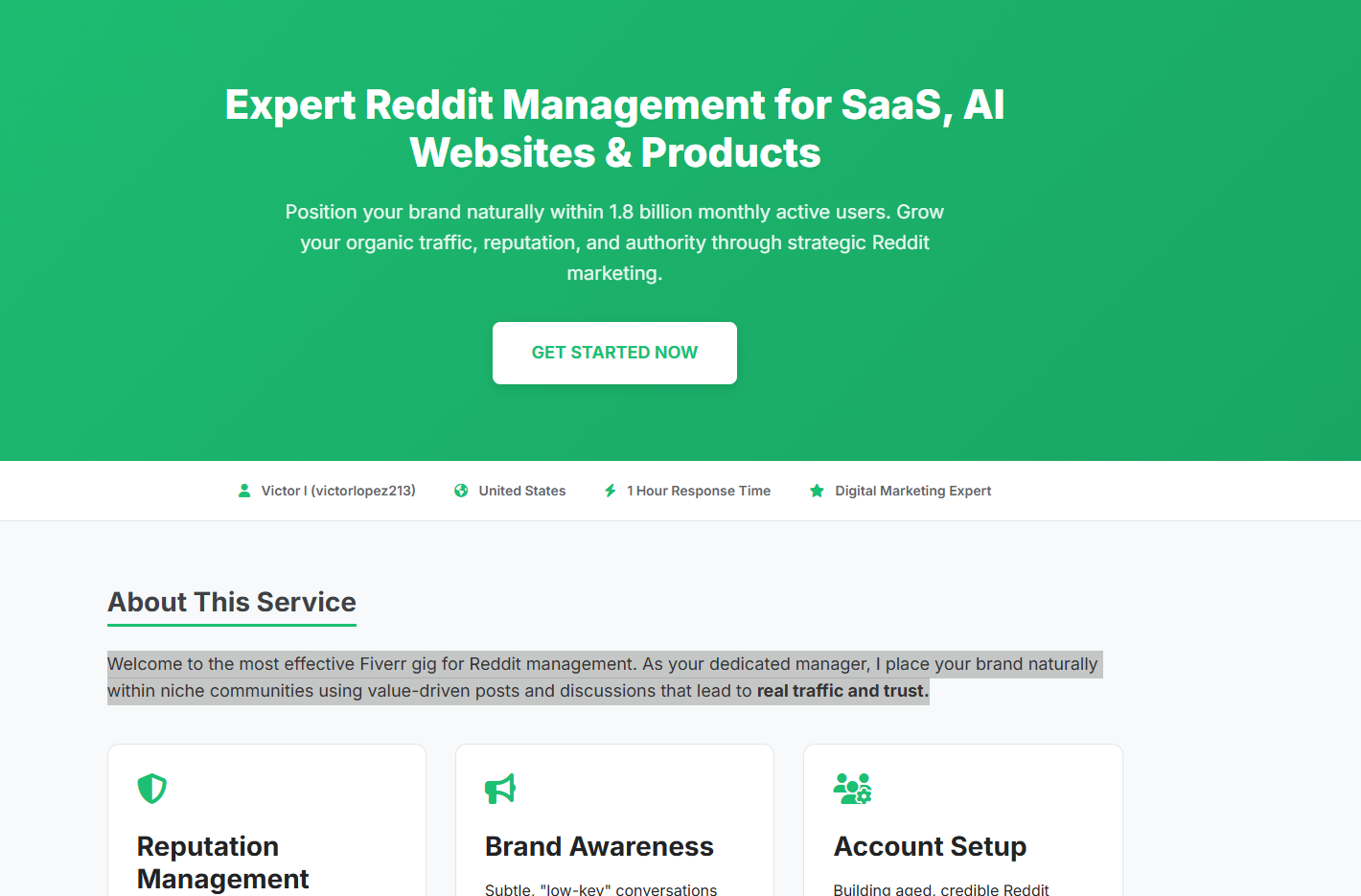 victor gig - Main product screenshot demonstrating key features and user interface