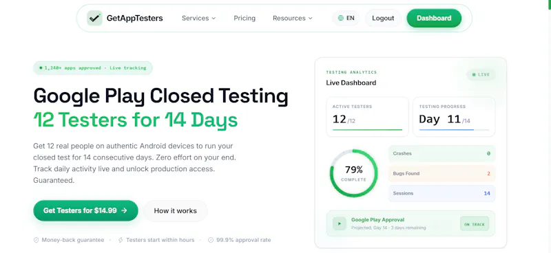 GetAppTesters screenshot 3