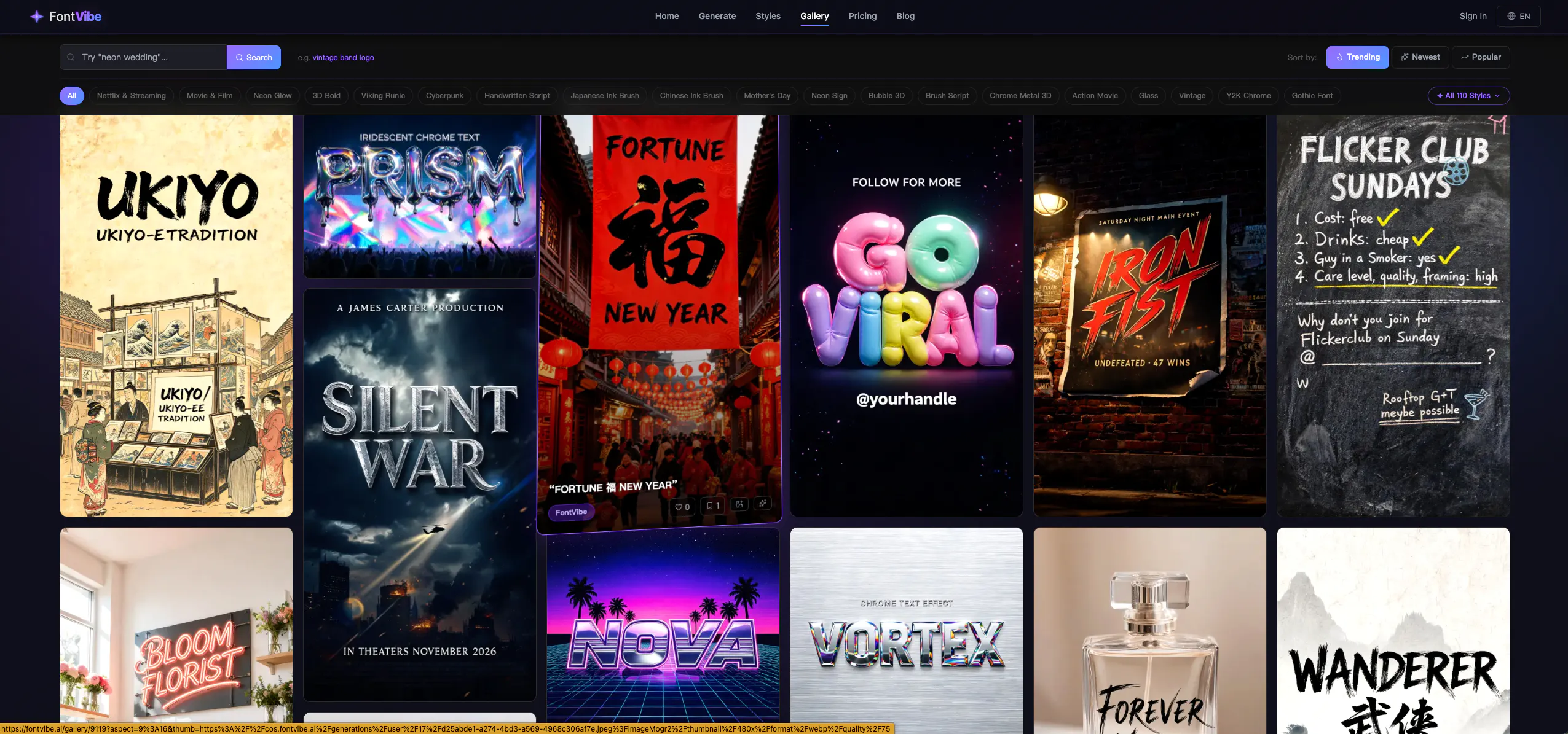 FontVibe gallery image