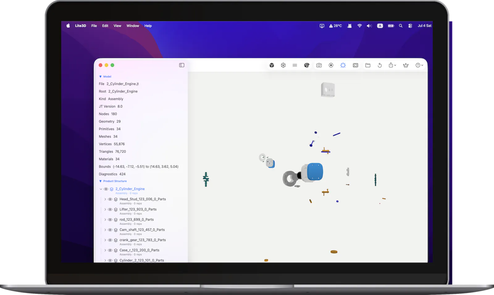 JT File Viewer screenshot 4