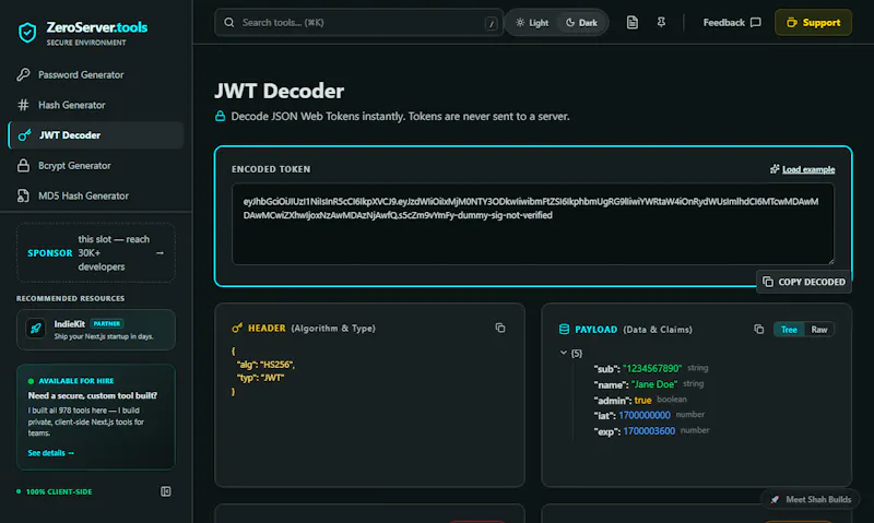 ZeroServer.tools 2.0 screenshot 3