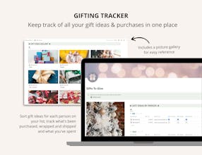Christmas Planner Notion Template gallery image