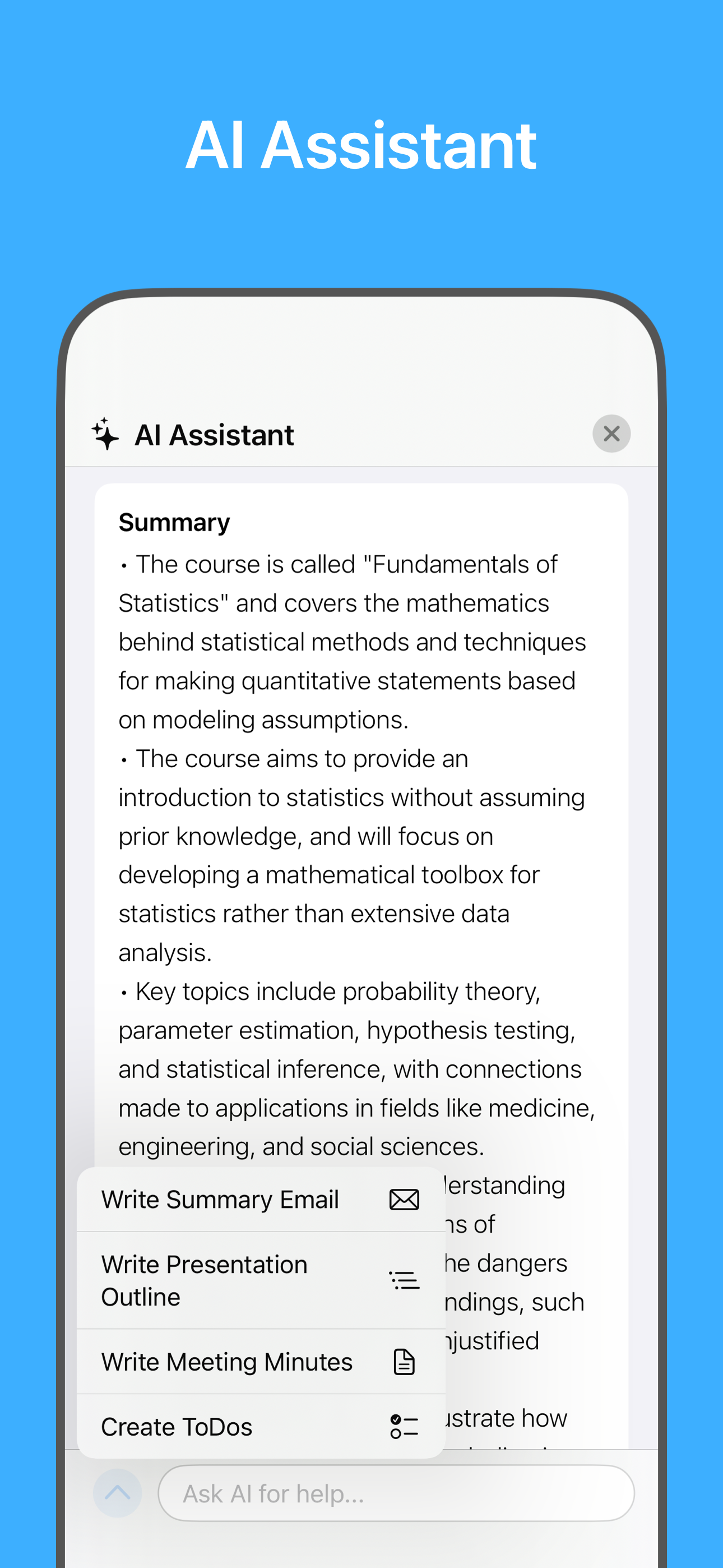 Tablo - AI Meeting Notes gallery image