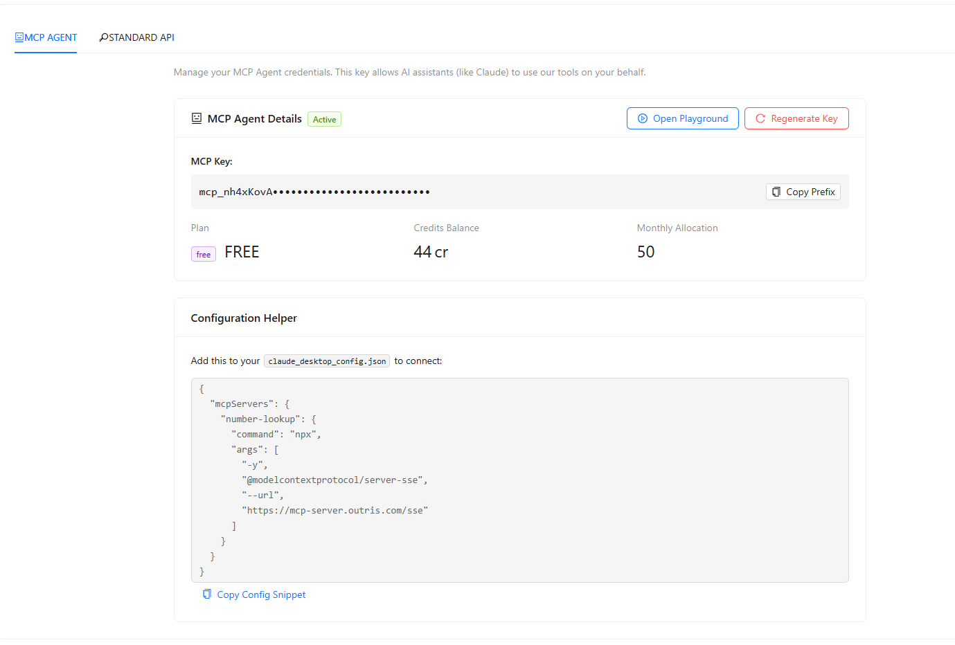 Outris Identity MCP - Screenshot 5 showing product features and functionality