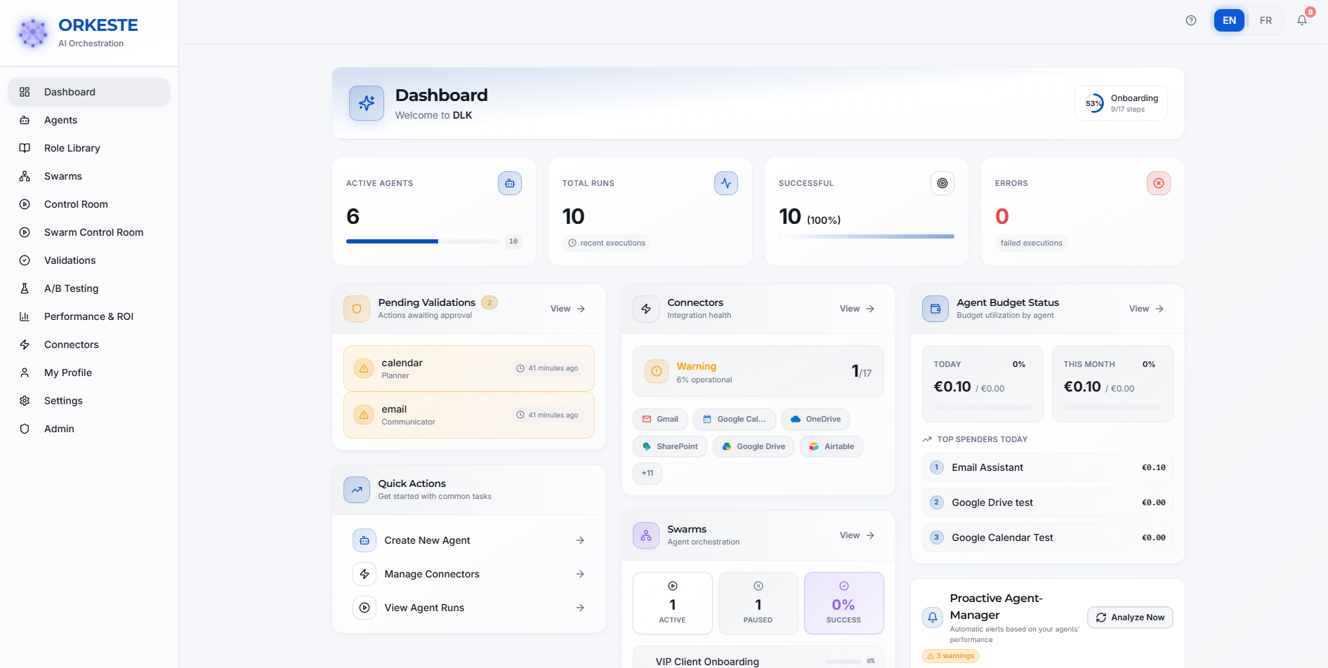 Orkeste - Screenshot 3 showing product features and functionality