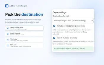 AI2Doc FormatKeeper gallery image