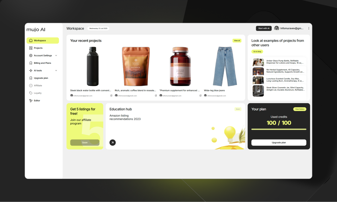 Mujo AI  - Screenshot 5 showing product features and functionality