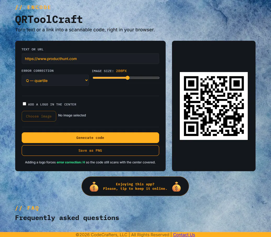 QRToolCraft gallery image