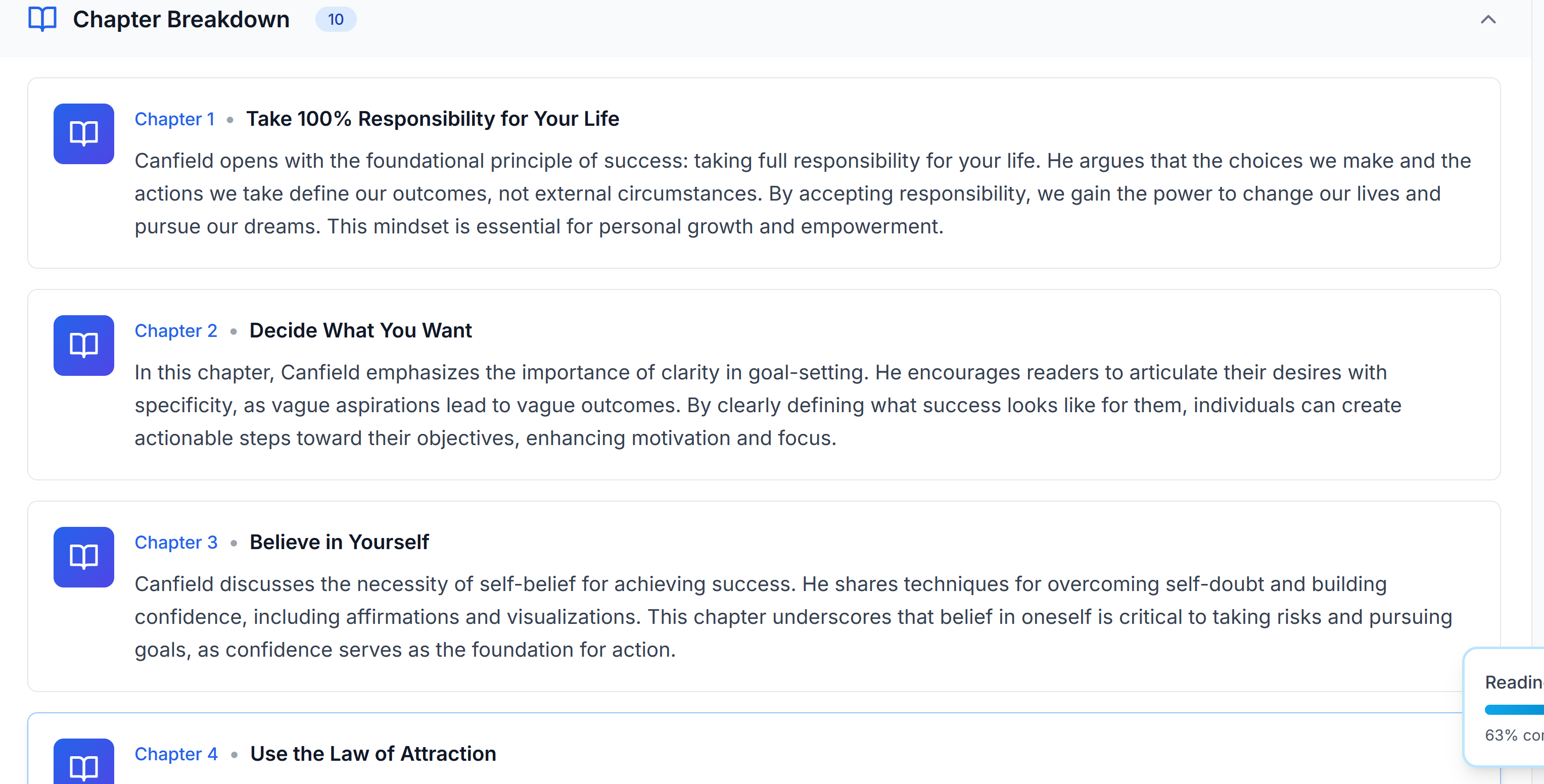 Book Digest - Screenshot 4 showing product features and functionality