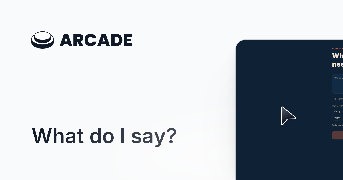 What do I say? gallery image