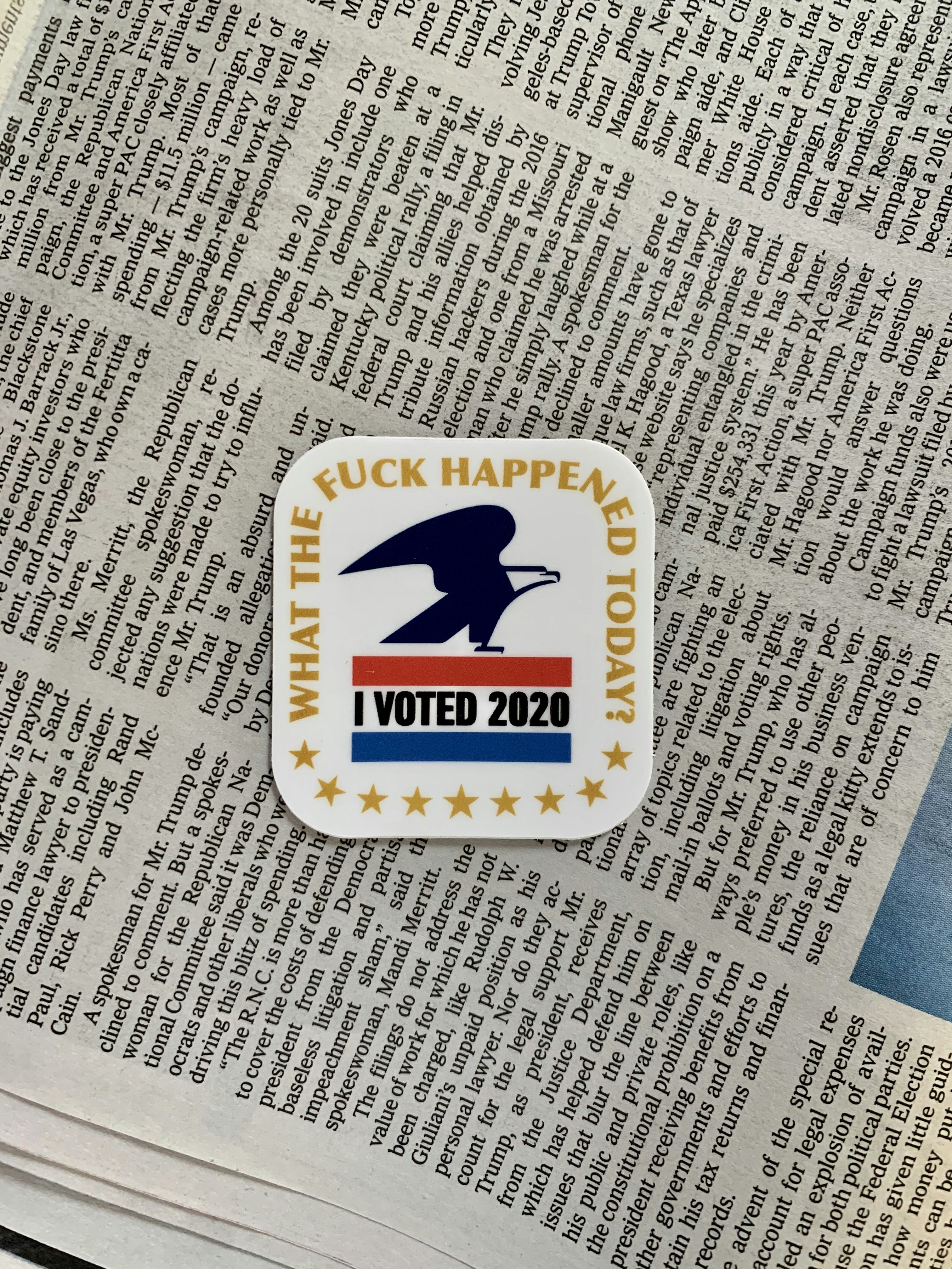 Free "I voted" stickers gallery image