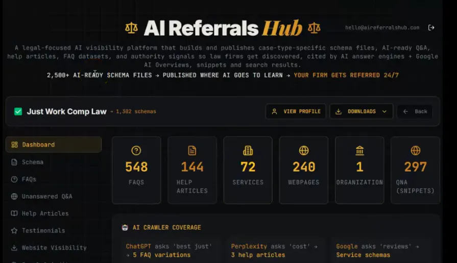 AI Referrals—Train AI to Cite Your Firm