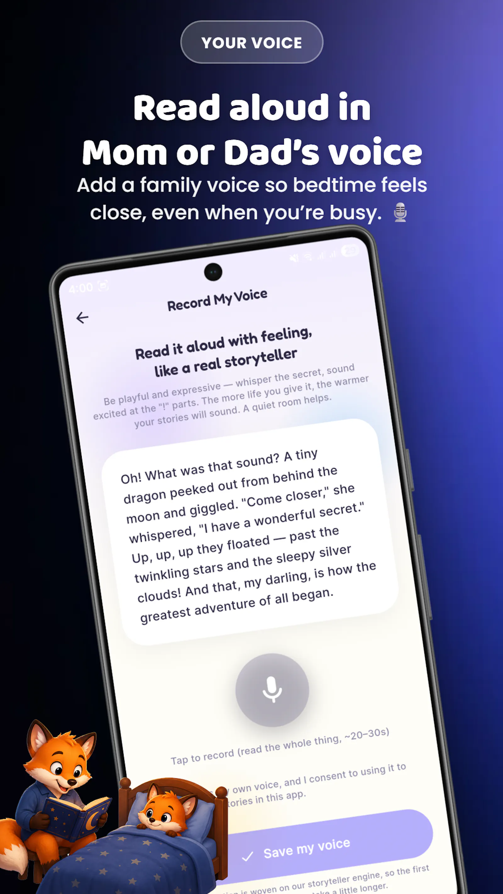 SleepFox: Kids Audio Stories screenshot 5