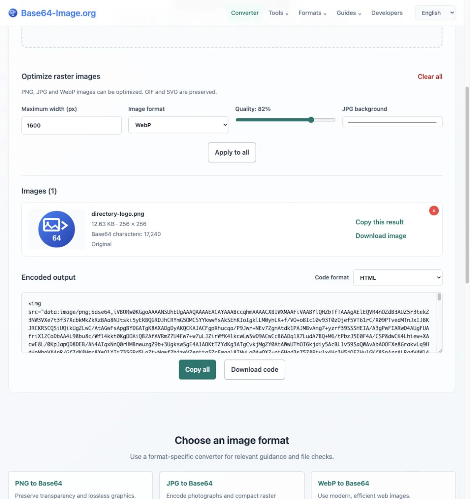 Base64-Image.org screenshot 3