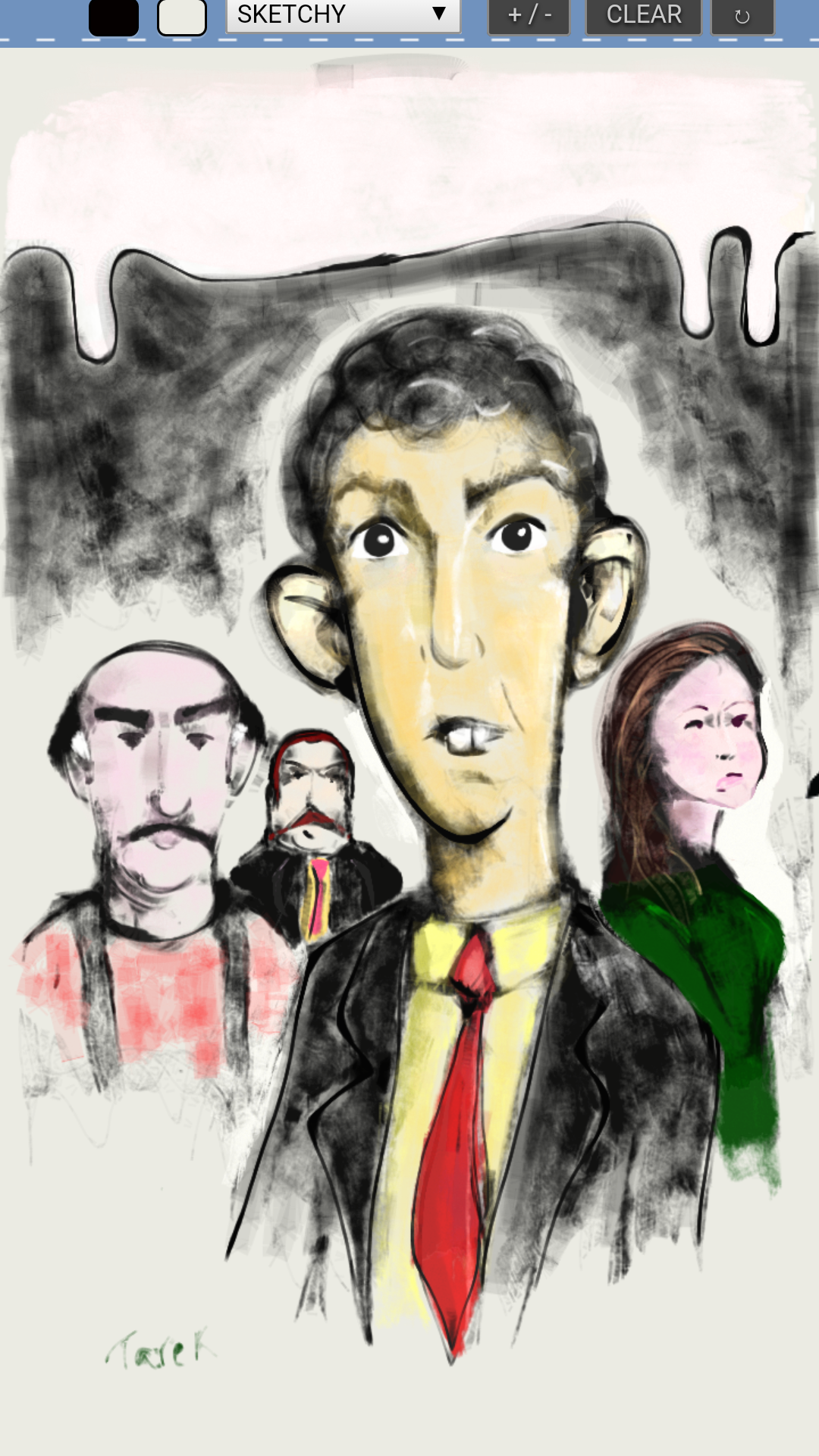 online drawing social network gallery image