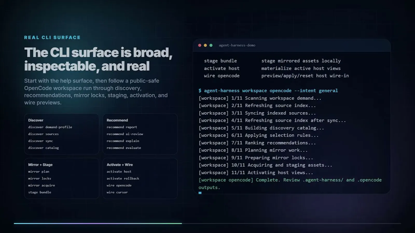 agent-harness screenshot 1 (video preview)