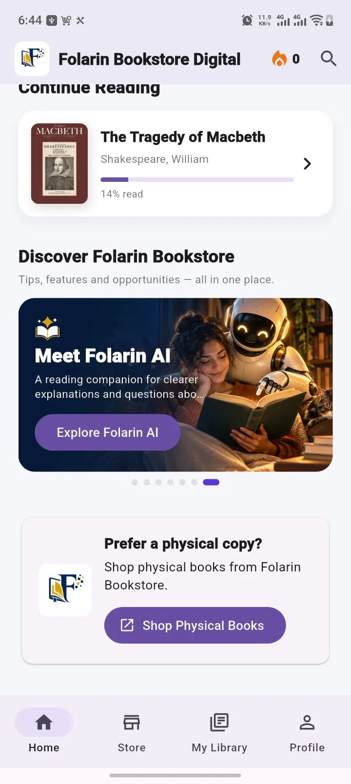 Folarin Bookstore Digital  gallery image