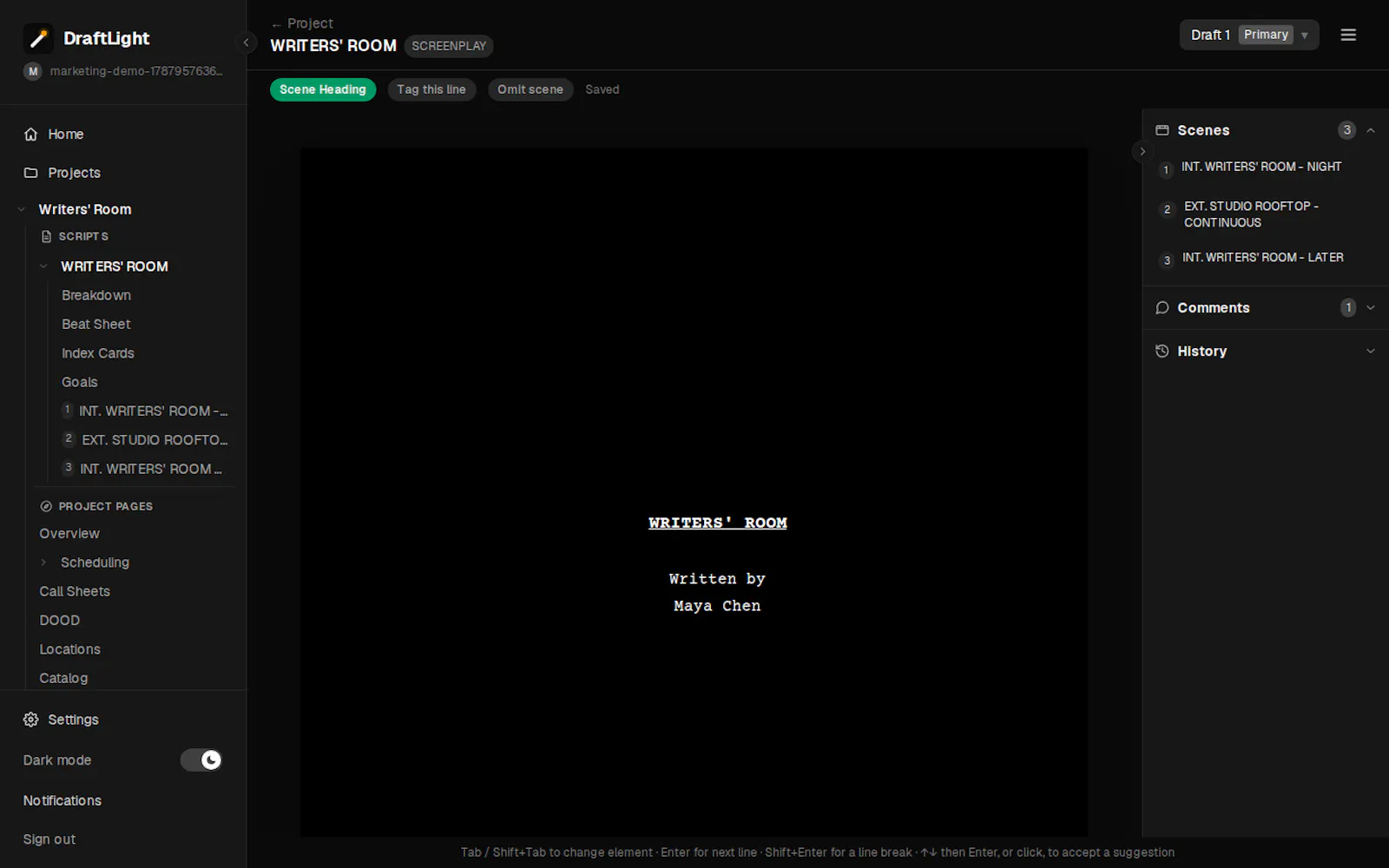 DraftLight screenshot 1