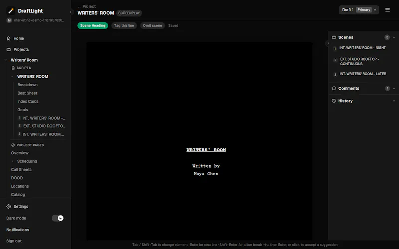 DraftLight screenshot 1