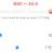 BMI Calculator