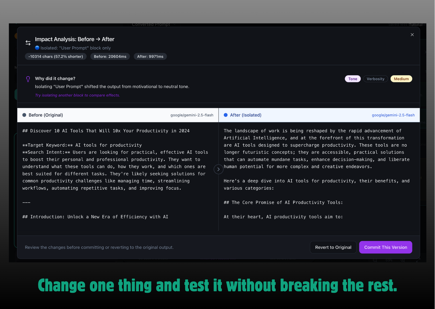 VisualFlow - Screenshot 3 showing product features and functionality