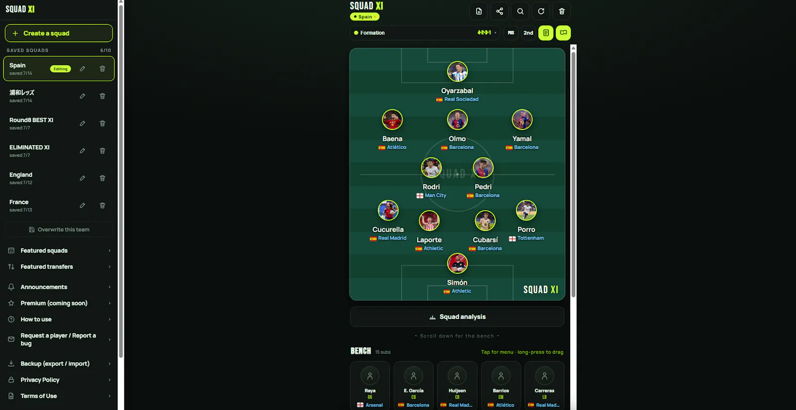 Squad XI screenshot 2