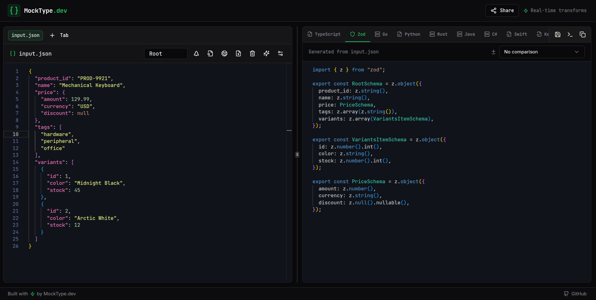 MockType.dev  gallery image