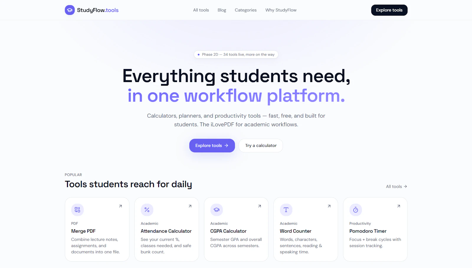 StudyFlow.tools screenshot 1