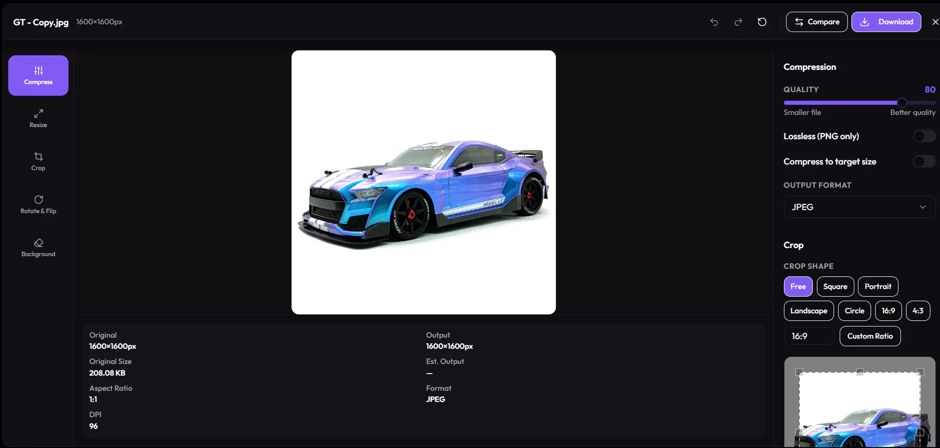 Image Compress Pro gallery image