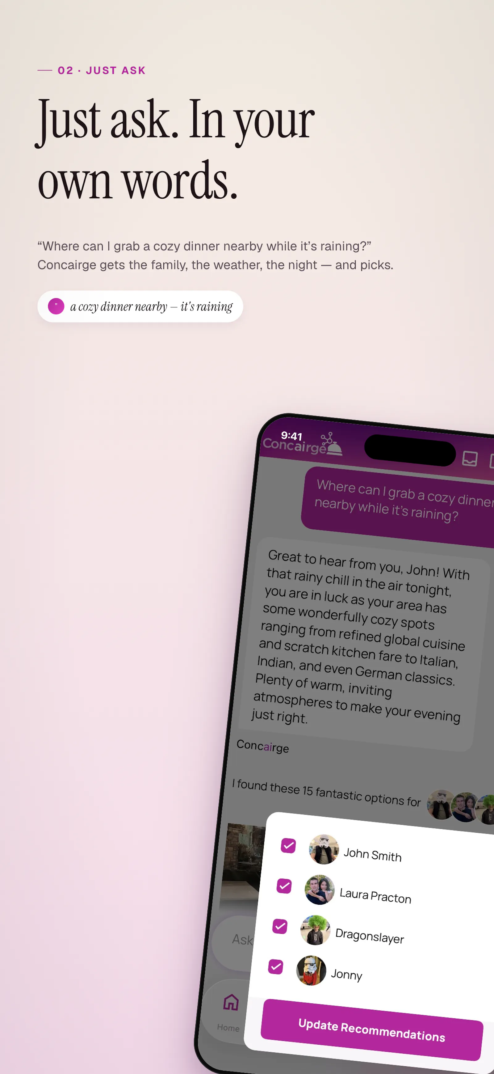 Concairge screenshot 4