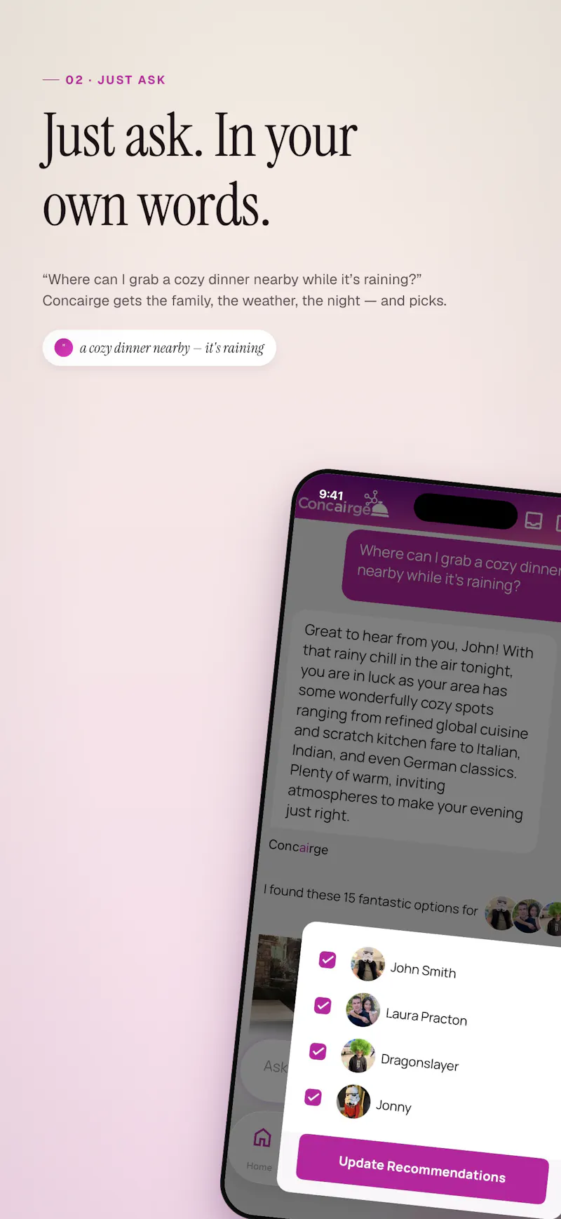 Concairge screenshot 4