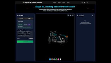 Magic 3D AI gallery image