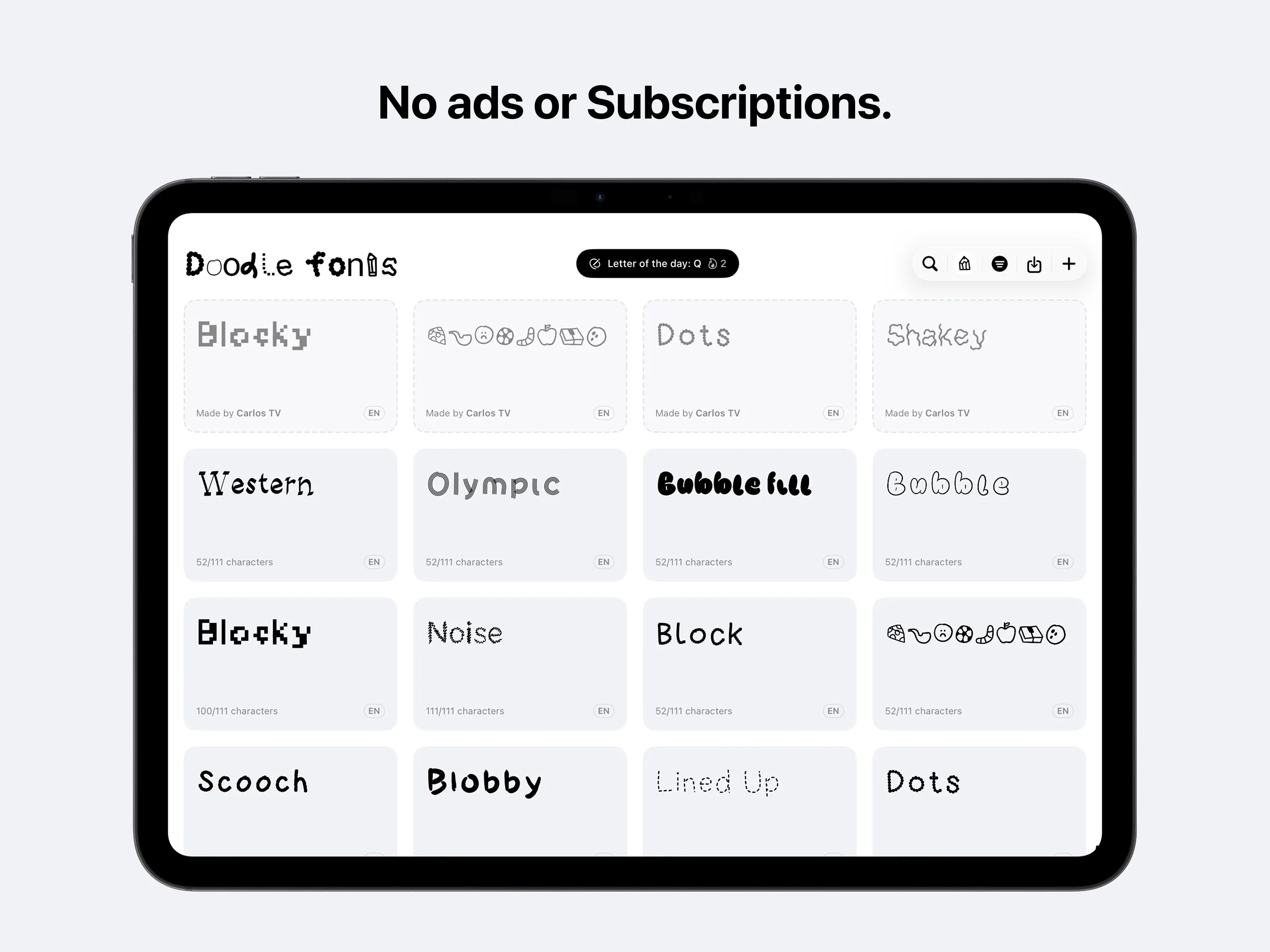 Doodle Fonts gallery image