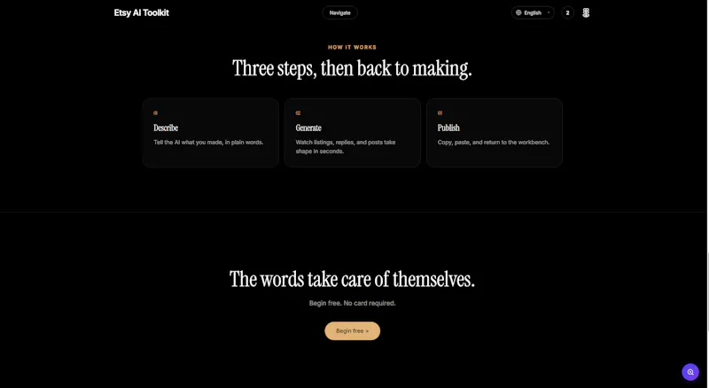 Etsy AI Toolkit screenshot 3
